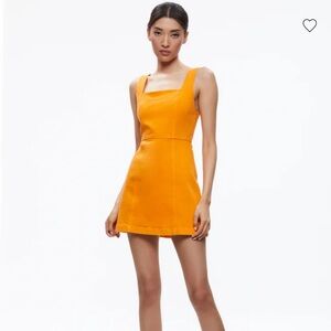 NWOT Alice & Olivia Ramsey Square Neck Mini